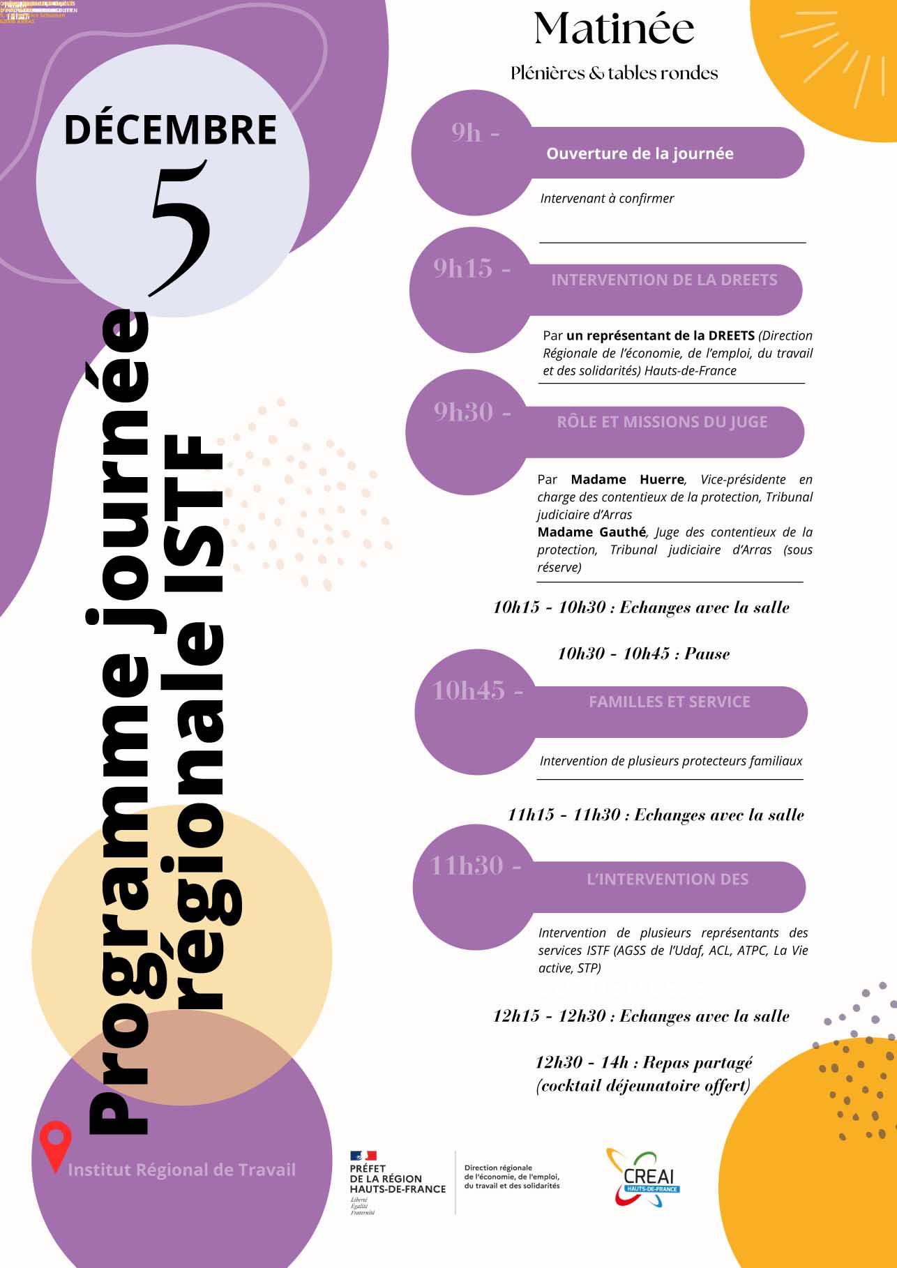 Programme journee regionale istf vf 1